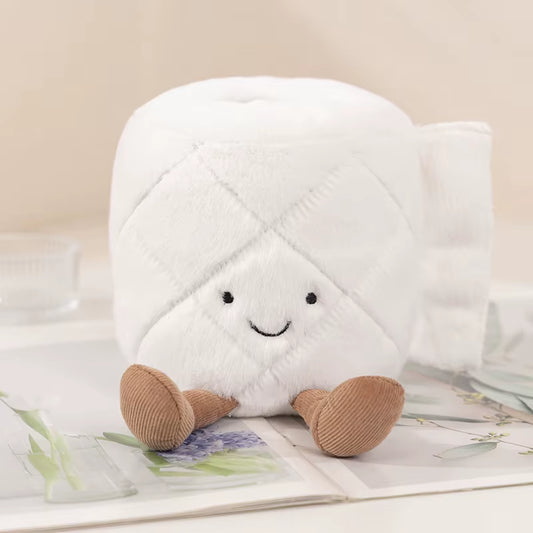 Creative Roll Paper Toilet Cleaner Toilet Plush Toys Friends Funny Freative Poo Funny Doll Send Friends Children Birthday Gift