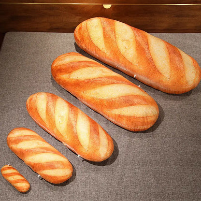 French Bread Plush Pillow: The Softest Baguette Buddy for Snuggles and Naps!